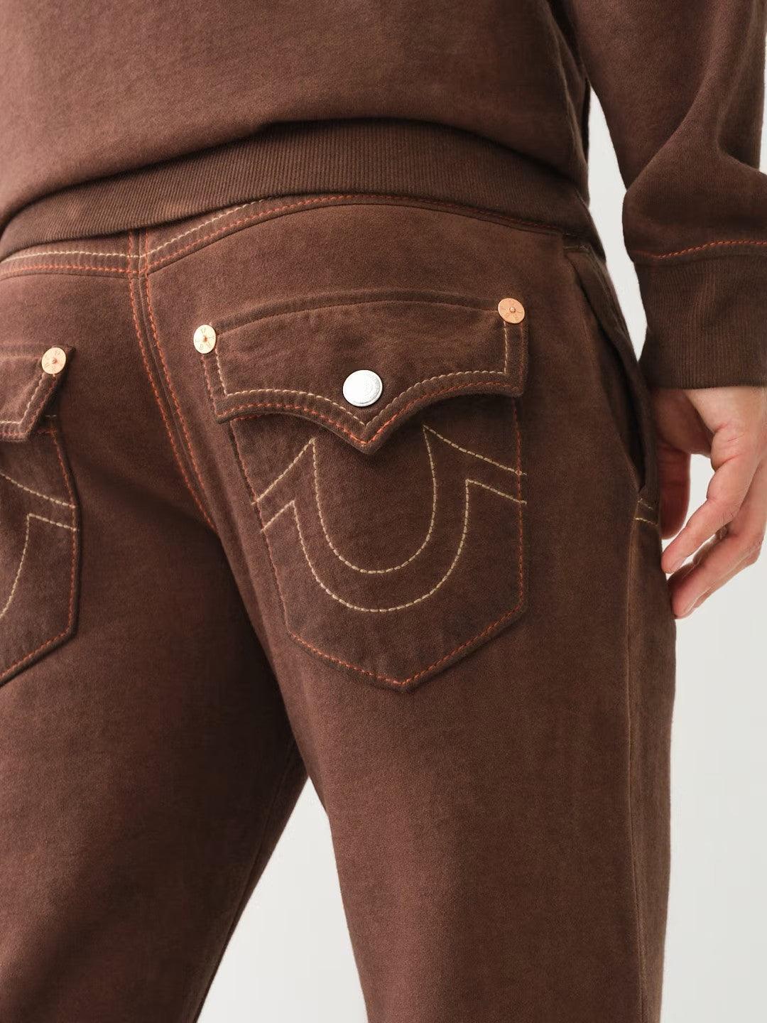 WESTERN BIG T DYED SWEATS - TRUE RELIGION MEXICO