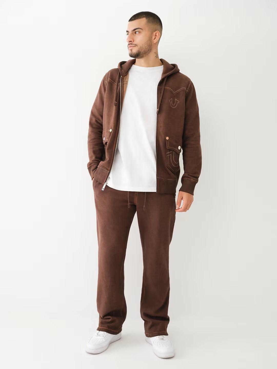 WESTERN BIG T DYED SWEATS - TRUE RELIGION MEXICO