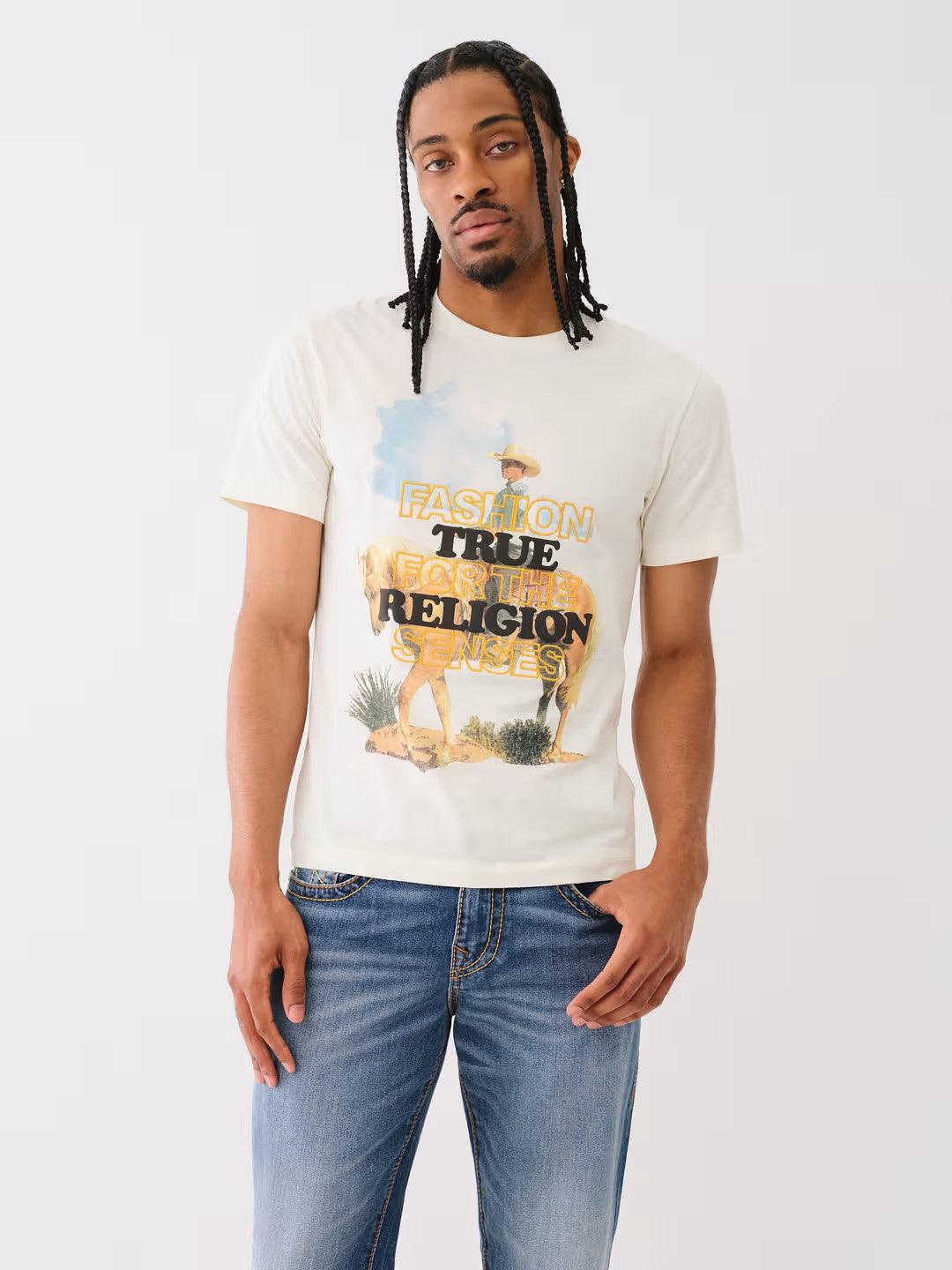 WATERBASE EMBRO COWBOY TEE - TRUE RELIGION MEXICO