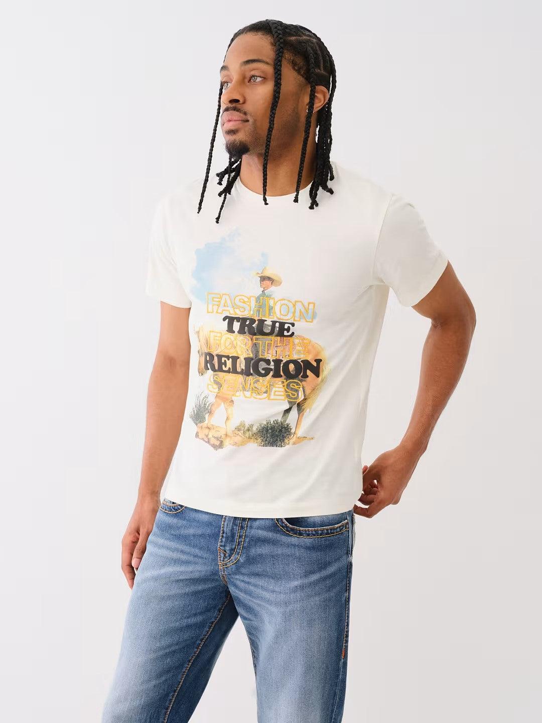 WATERBASE EMBRO COWBOY TEE - TRUE RELIGION MEXICO