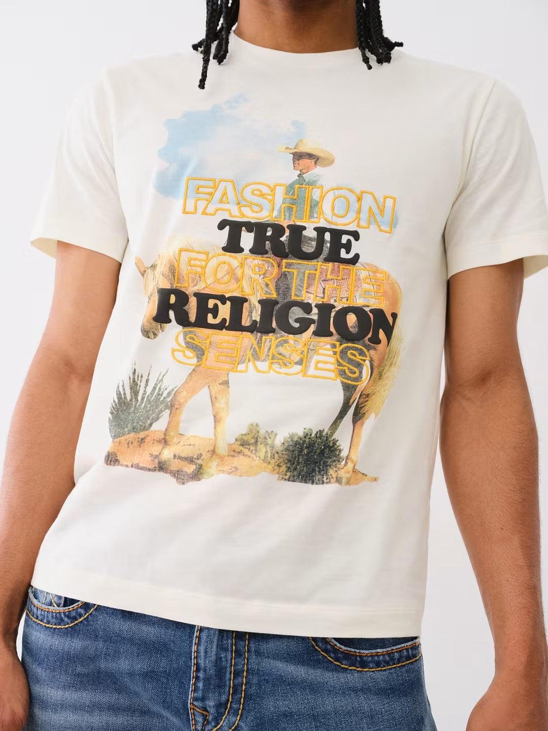 WATERBASE EMBRO COWBOY TEE - TRUE RELIGION MEXICO