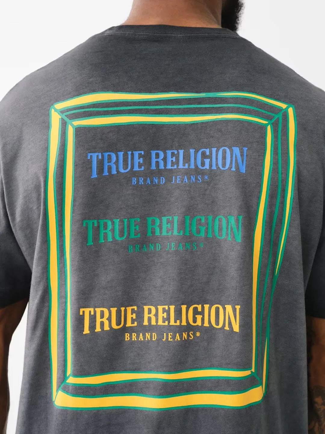 SS DYED PRINTED RESORT TEE - TRUE RELIGION MEXICO