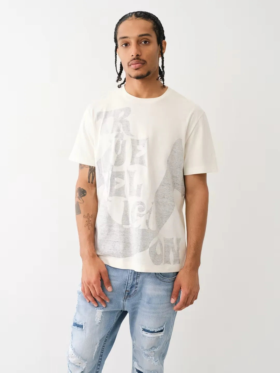 RELAXED PUSH PRINT TEE - TRUE RELIGION MEXICO