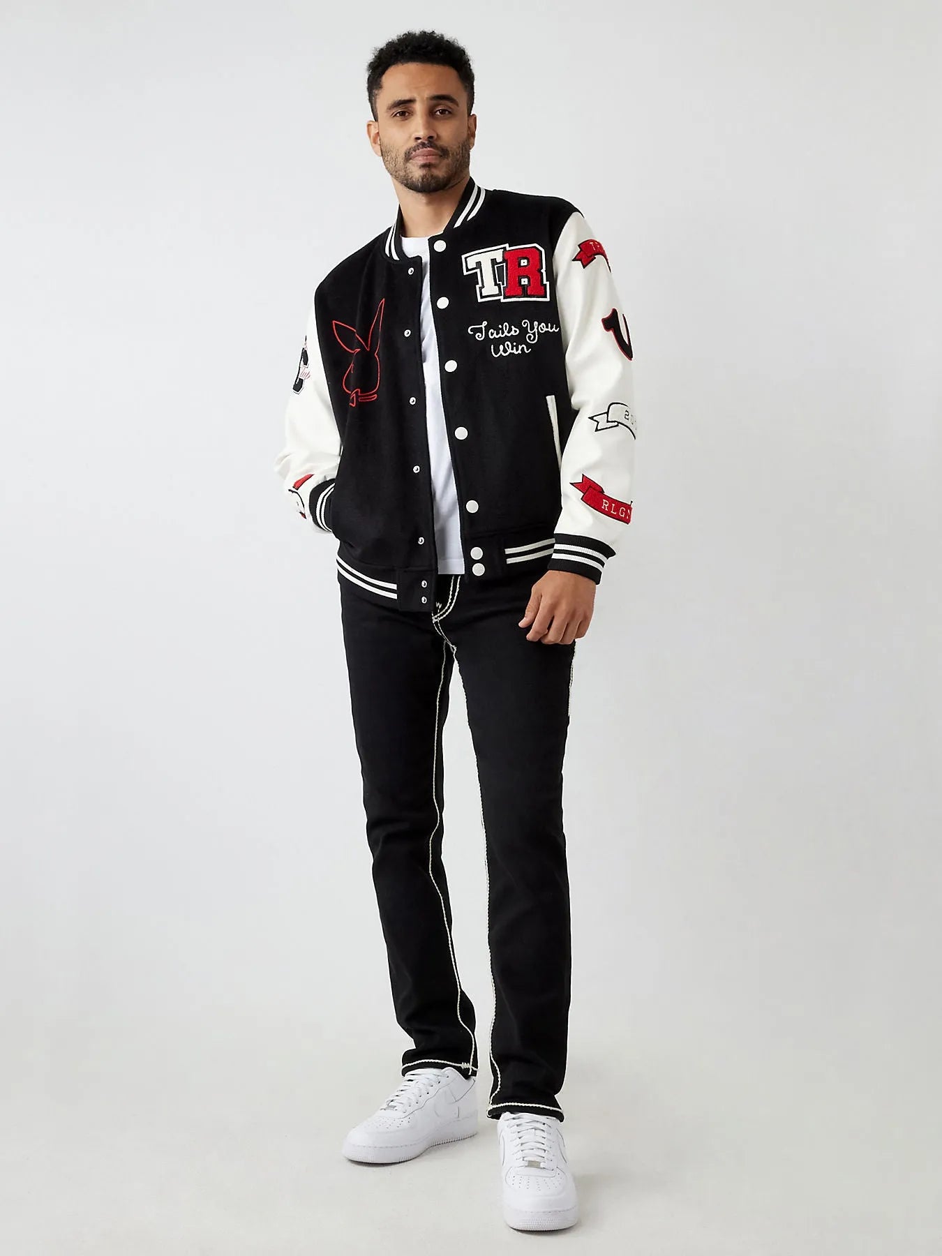 GOOD BUNNY VARSITY JACKET