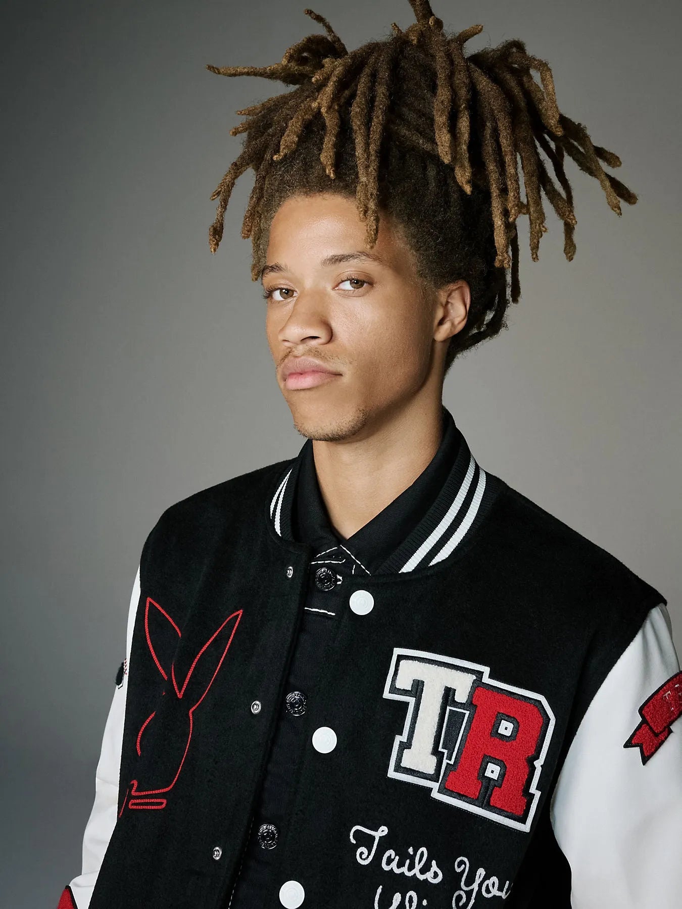 GOOD BUNNY VARSITY JACKET