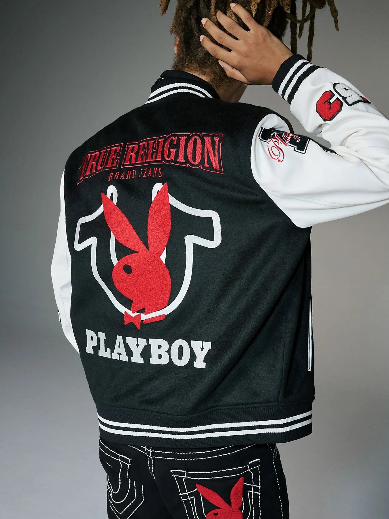 GOOD BUNNY VARSITY JACKET
