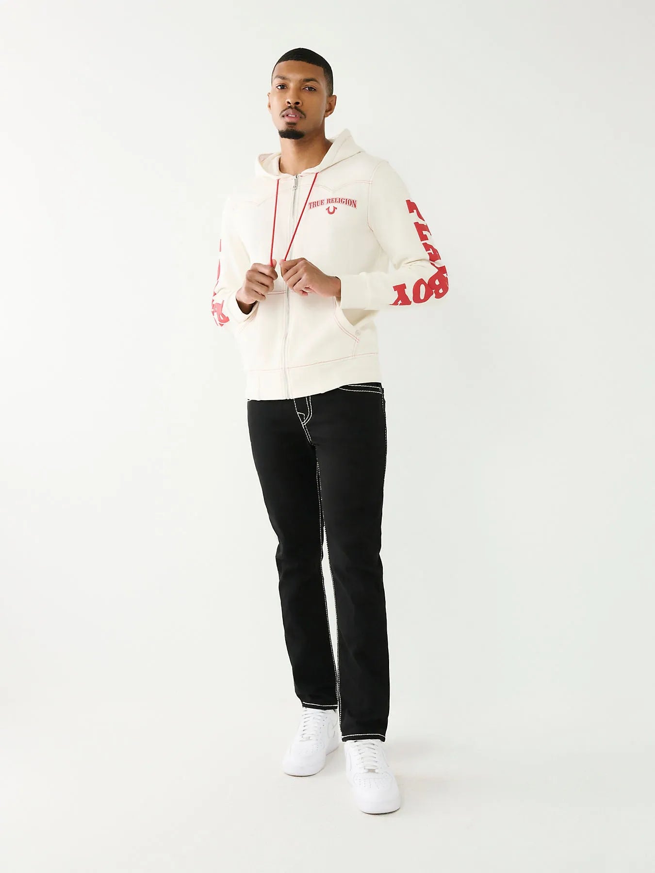 TR X PB ZIPUP WESTERN HOODIE