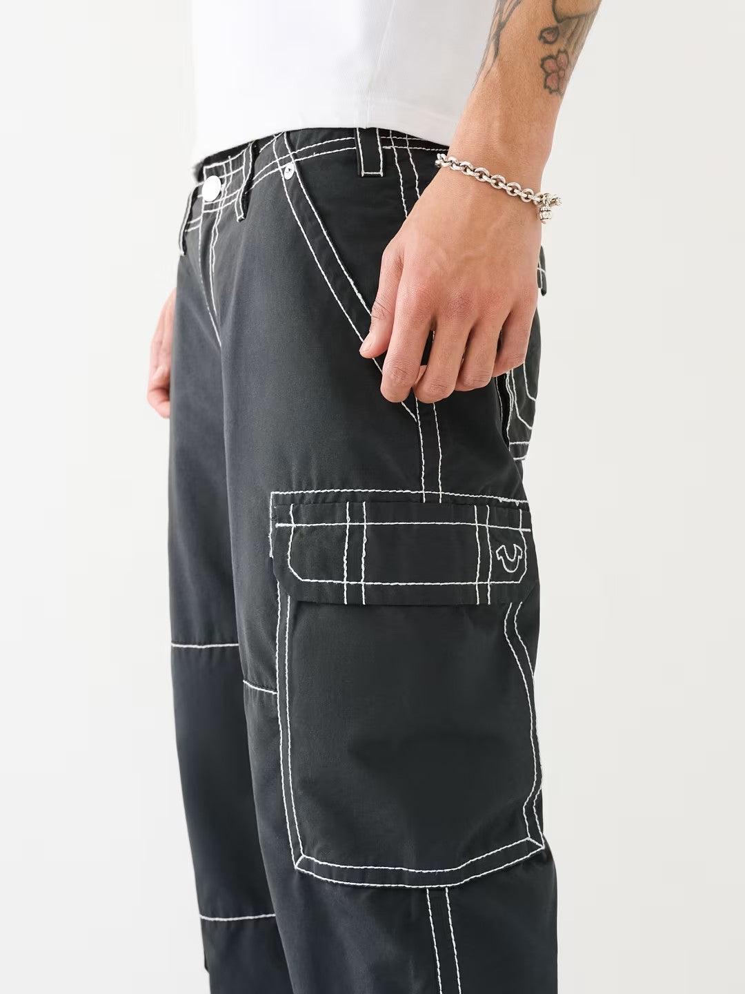CTN POLY MULTI PKT CARGO BIGT - TRUE RELIGION MEXICO