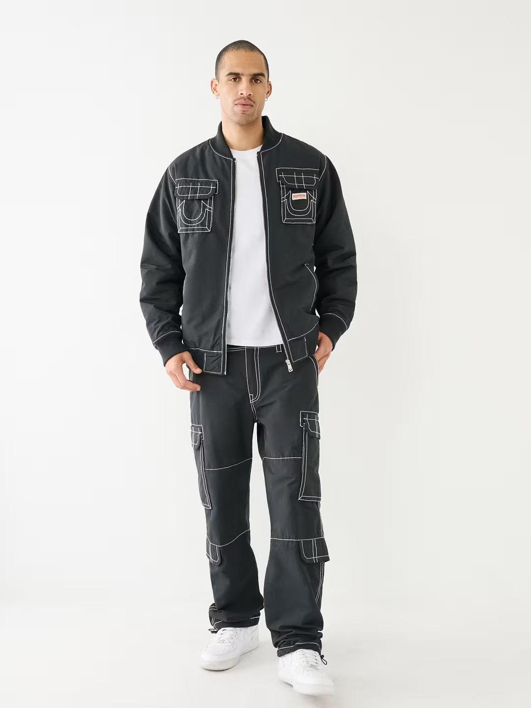 CTN POLY MULTI PKT CARGO BIGT - TRUE RELIGION MEXICO