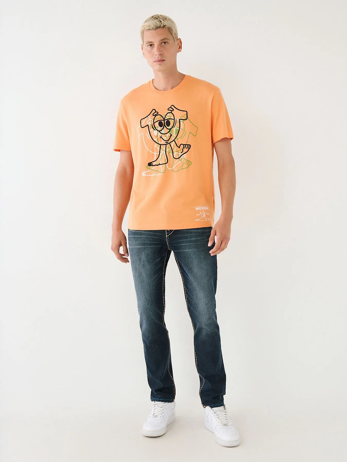 RELAXED ILLUSION SHOEY TEE