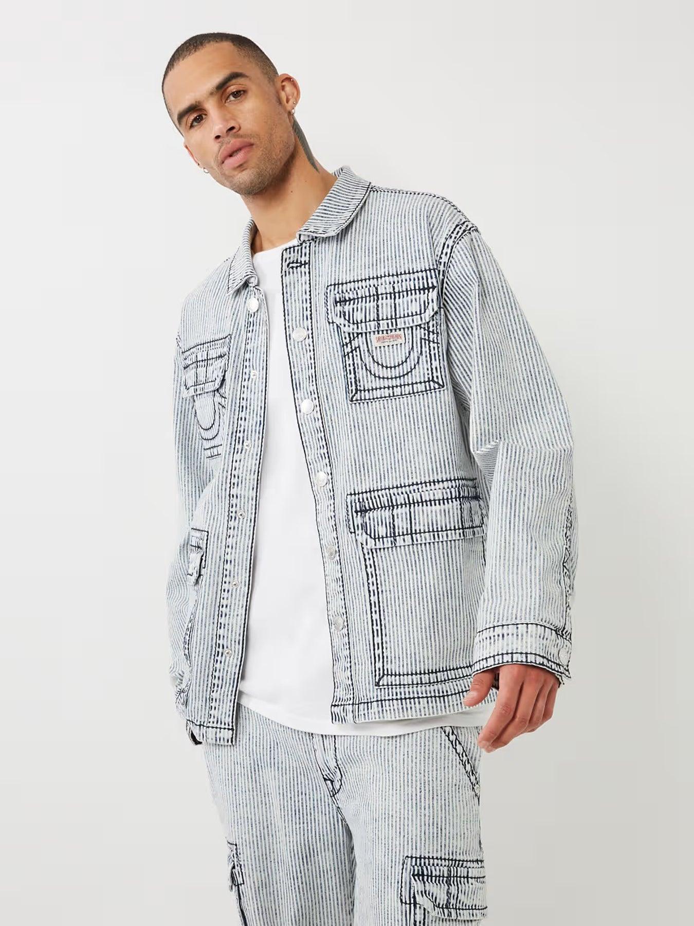 HICKORY BIG T MILITARY SHACKET - TRUE RELIGION MEXICO