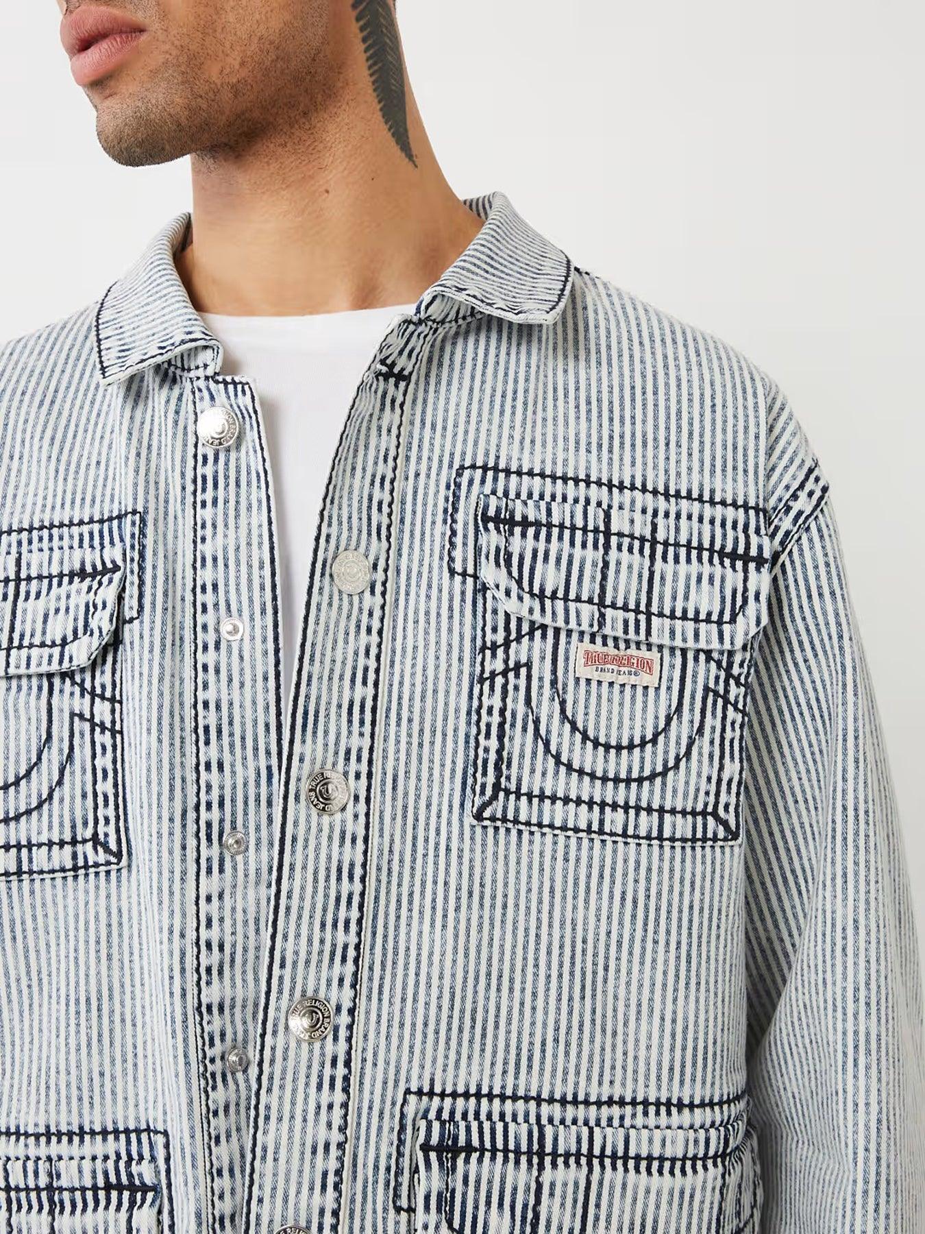 HICKORY BIG T MILITARY SHACKET - TRUE RELIGION MEXICO