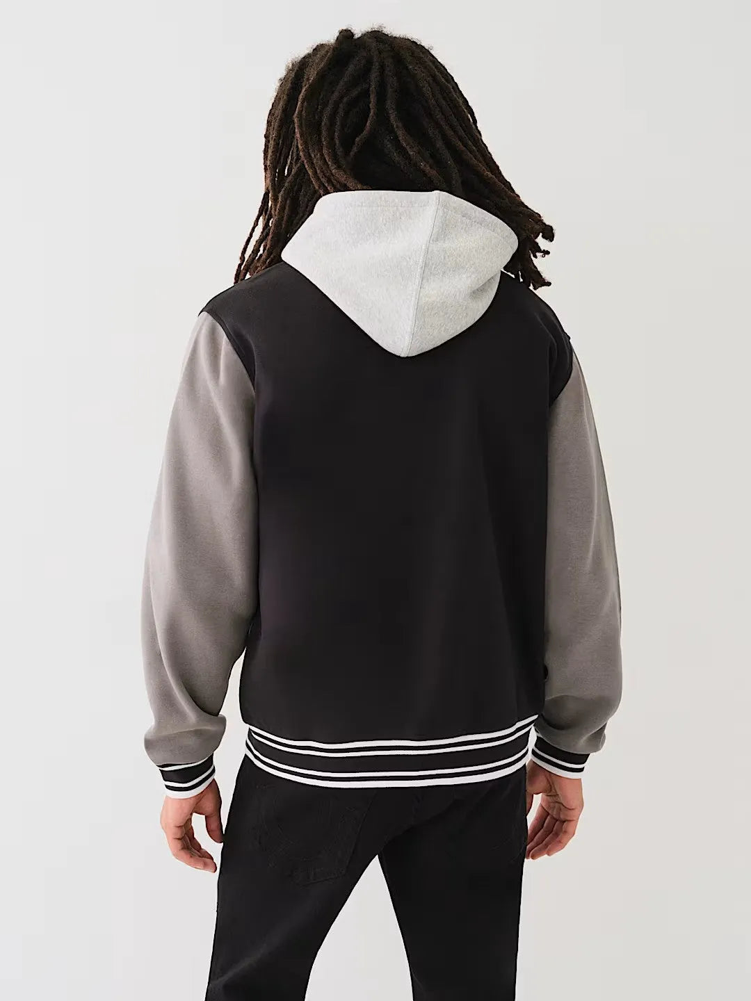 FLEECE VARSITY JACKET - TRUE RELIGION MEXICO