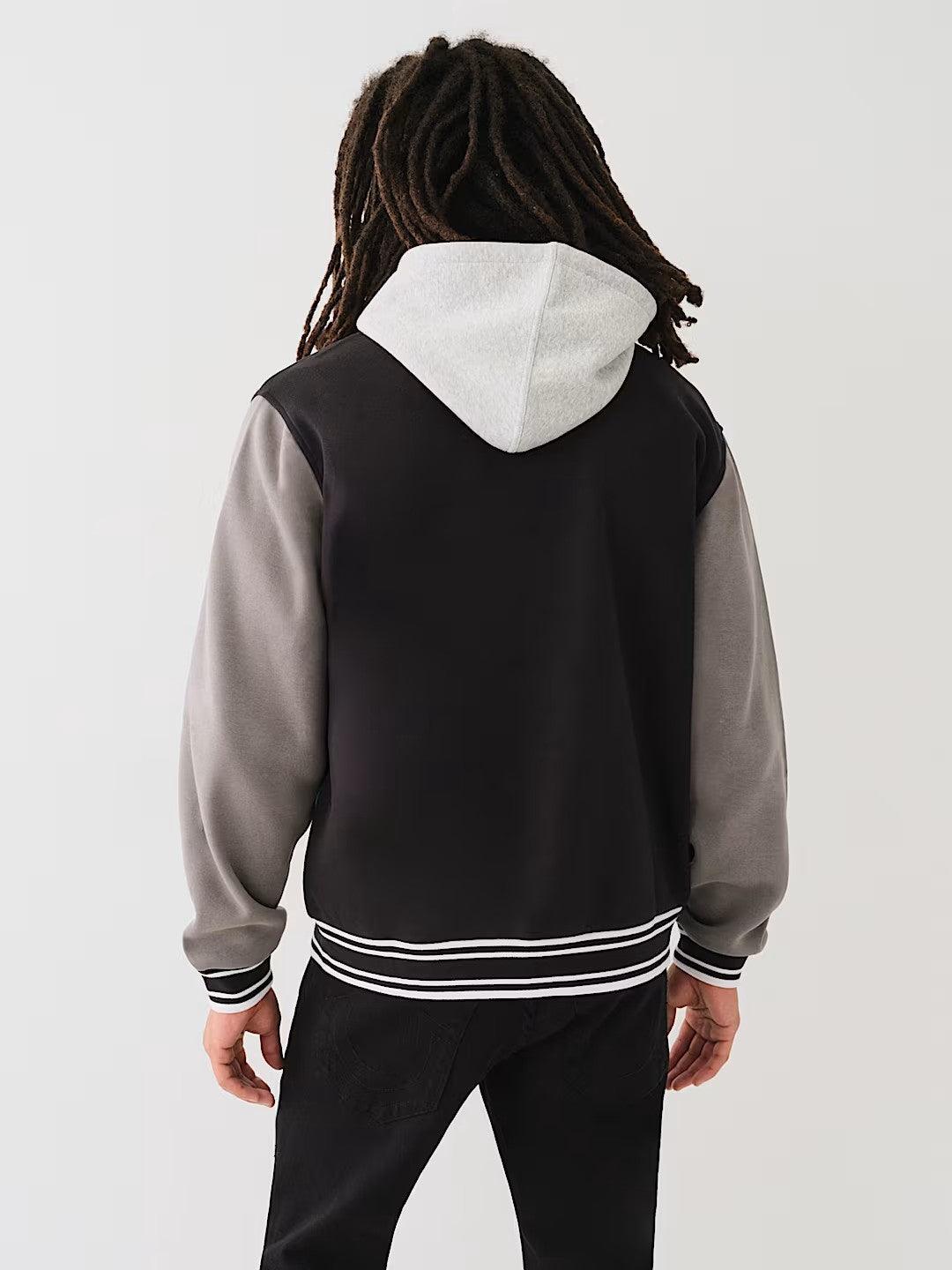 FLEECE VARSITY JACKET - TRUE RELIGION MEXICO