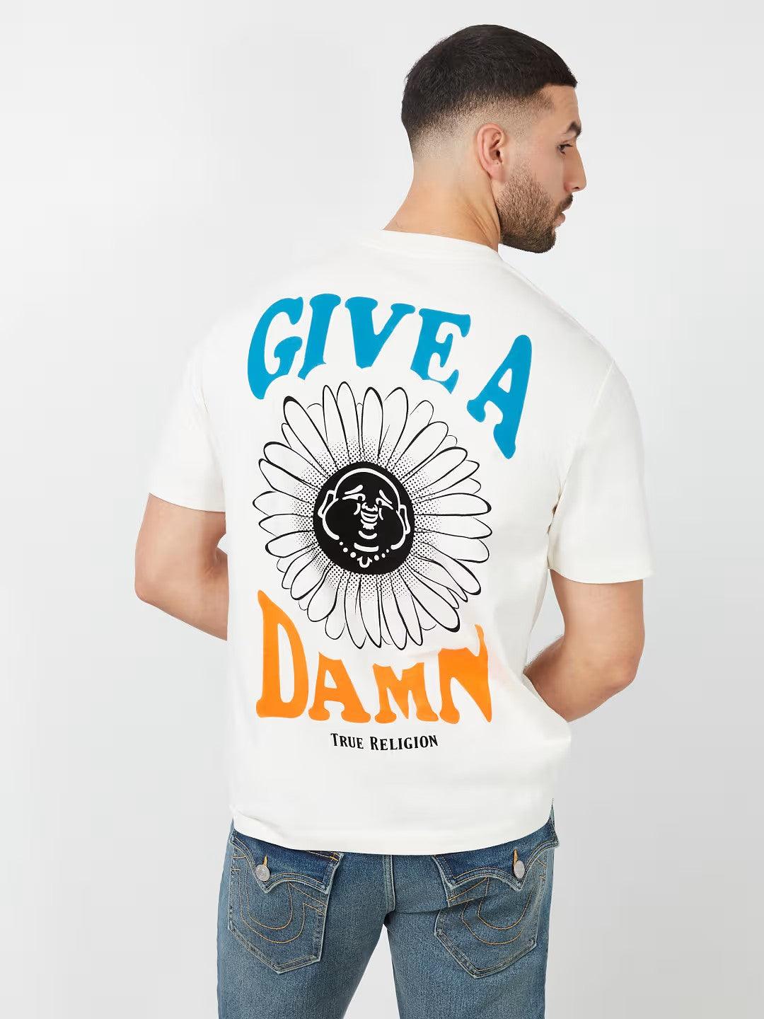 SS GIVE A DAMN FLOCK TEE - TRUE RELIGION MEXICO