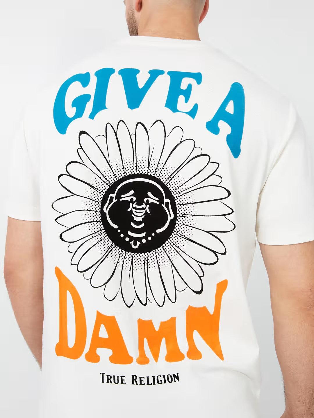 SS GIVE A DAMN FLOCK TEE - TRUE RELIGION MEXICO