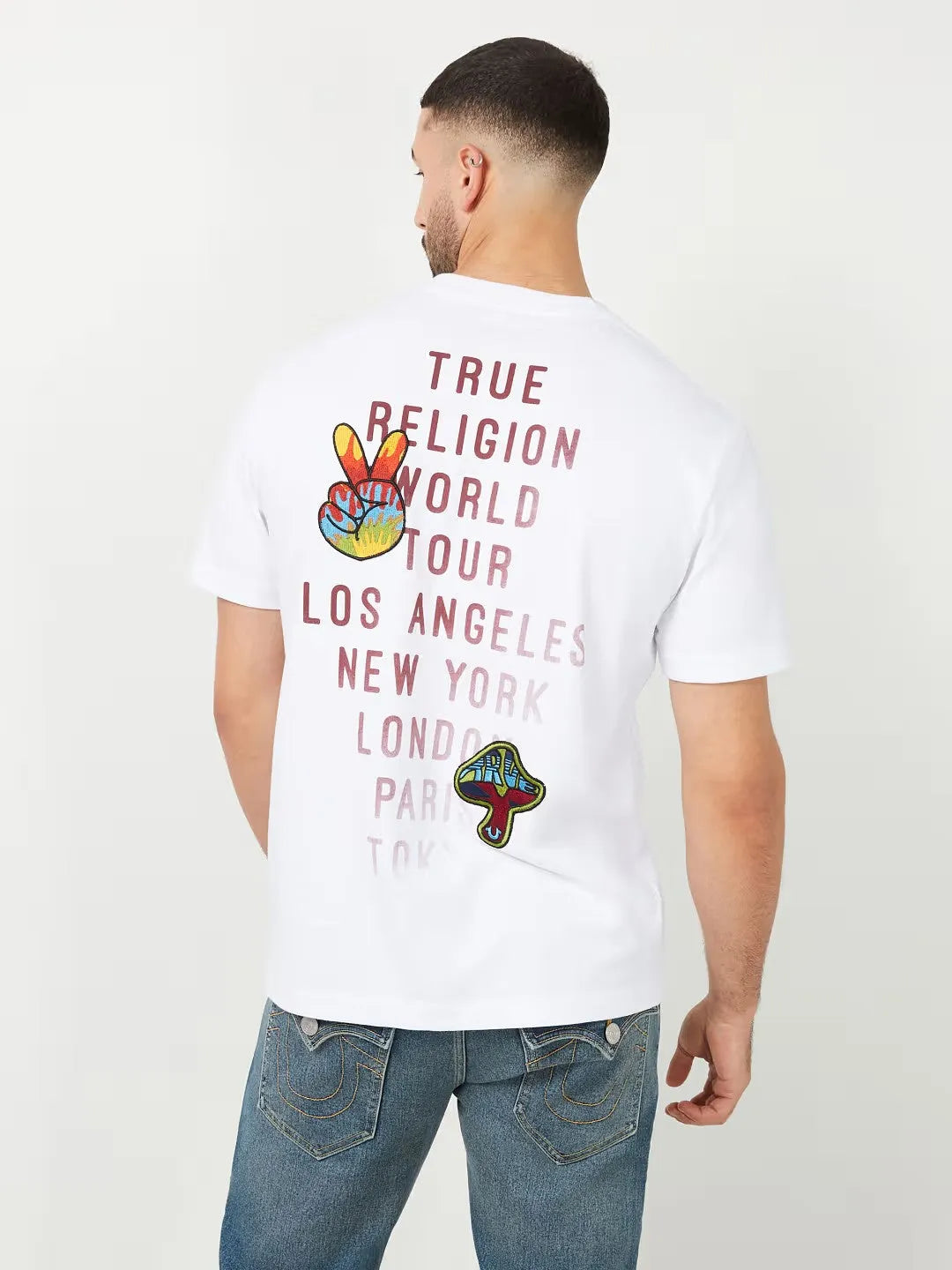 SS PATCH TEE - TRUE RELIGION MEXICO