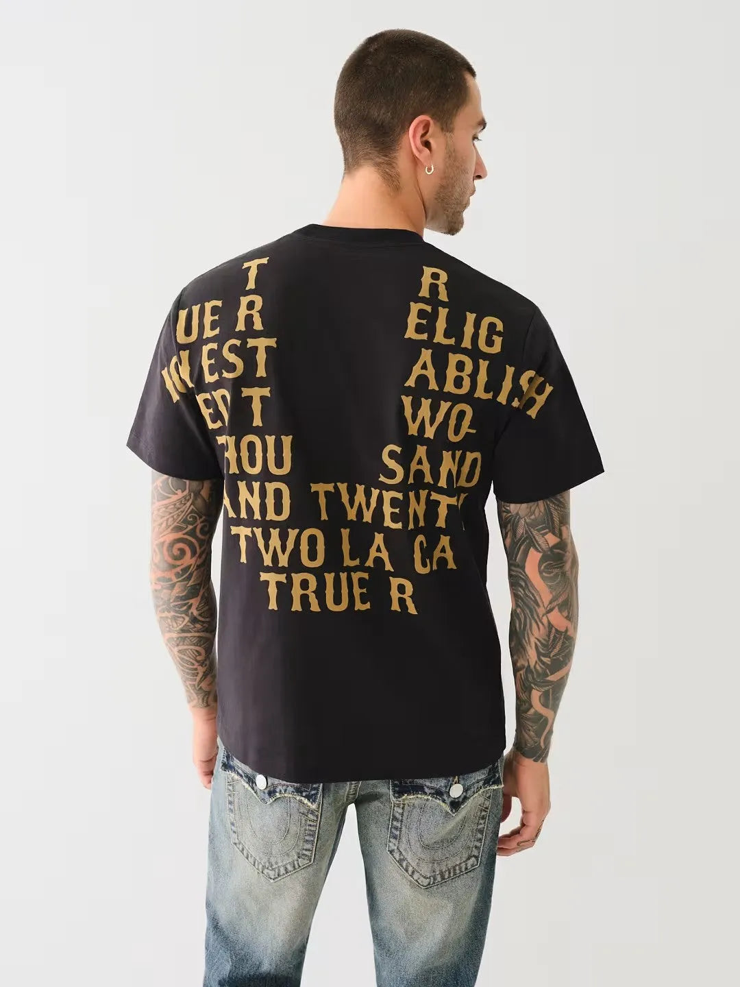 SS WESTERN FLOCK TEE - TRUE RELIGION MEXICO