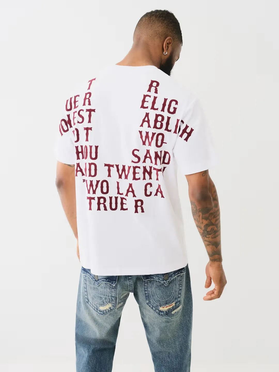 SS WESTERN FLOCK TEE - TRUE RELIGION MEXICO
