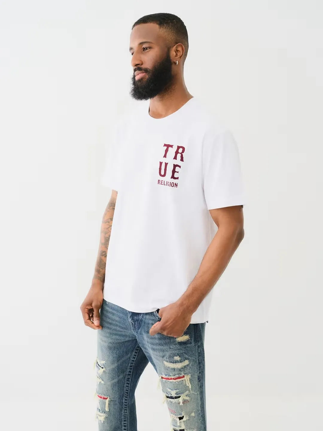 SS WESTERN FLOCK TEE - TRUE RELIGION MEXICO