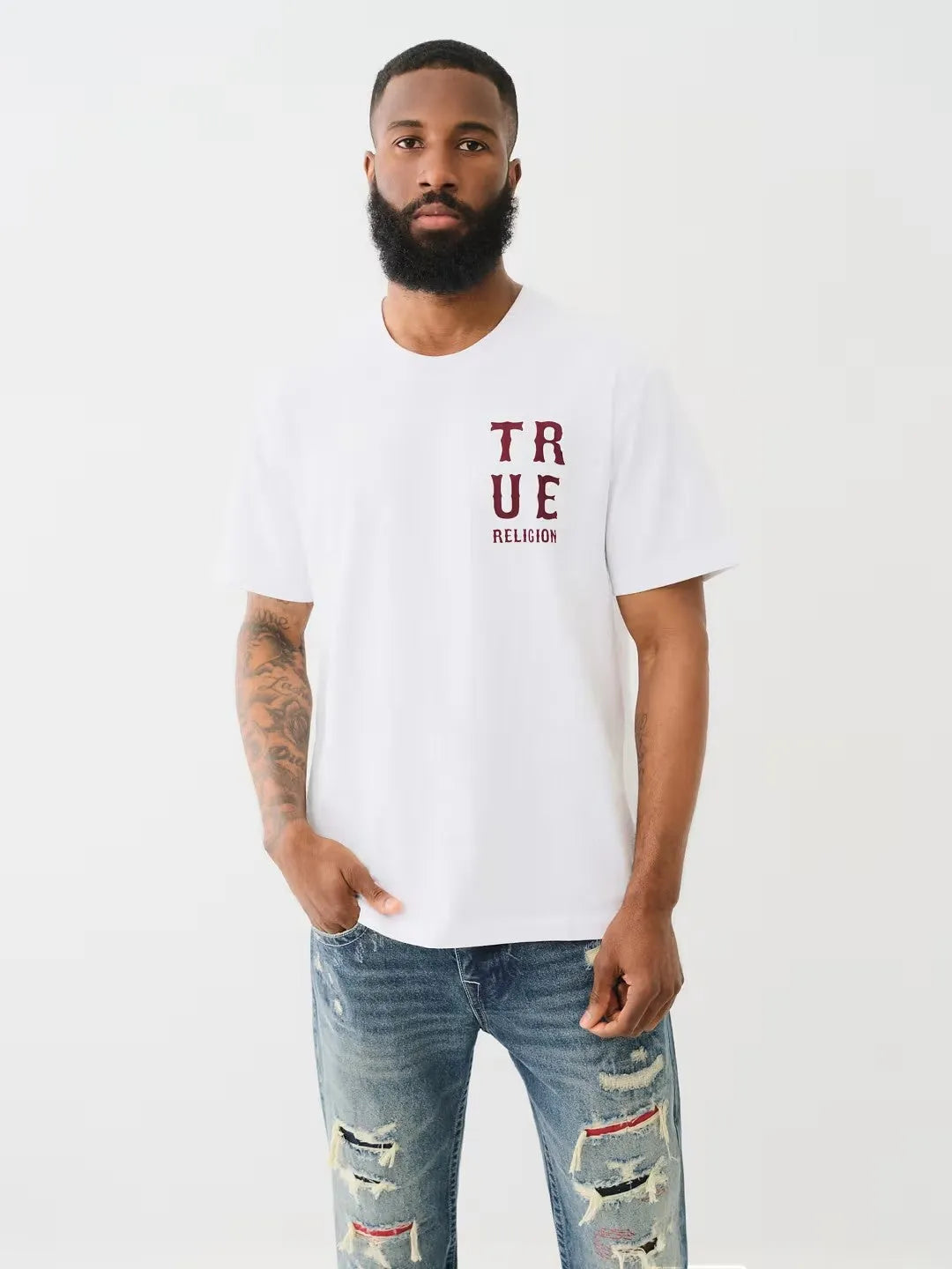 SS WESTERN FLOCK TEE - TRUE RELIGION MEXICO