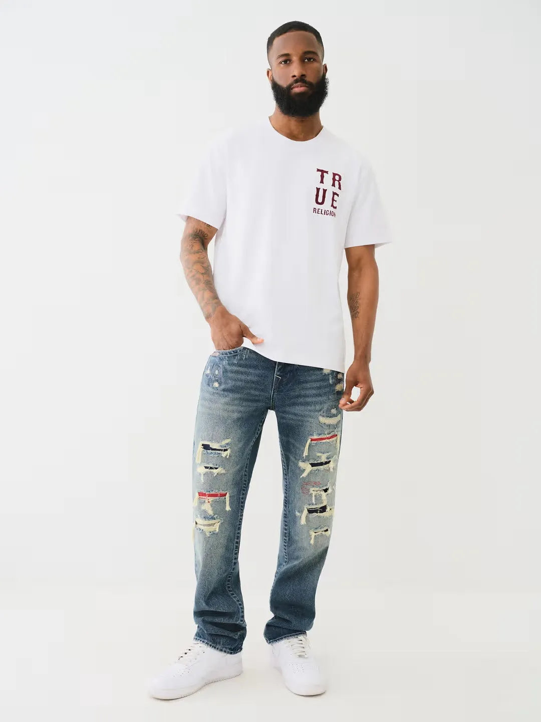SS WESTERN FLOCK TEE - TRUE RELIGION MEXICO