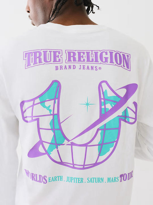 LS HIGH DENSITY SPACE TEE - TRUE RELIGION MEXICO