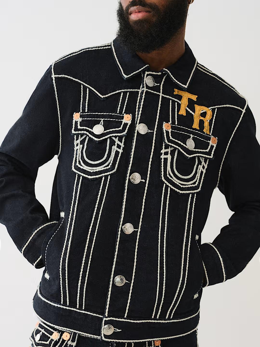 JIMMY JKT ROPE STITCH WESTERN - TRUE RELIGION MEXICO