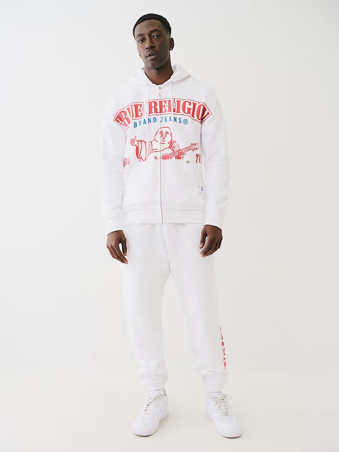 RAW EXAGGERATED ICON ZIP HOOD - TRUE RELIGION MEXICO