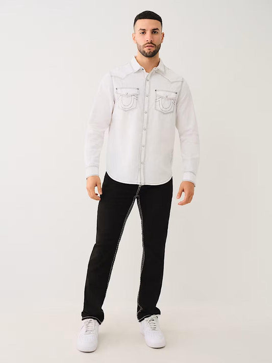 ROCKY TN SN WOVEN SHIRT - TRUE RELIGION MEXICO