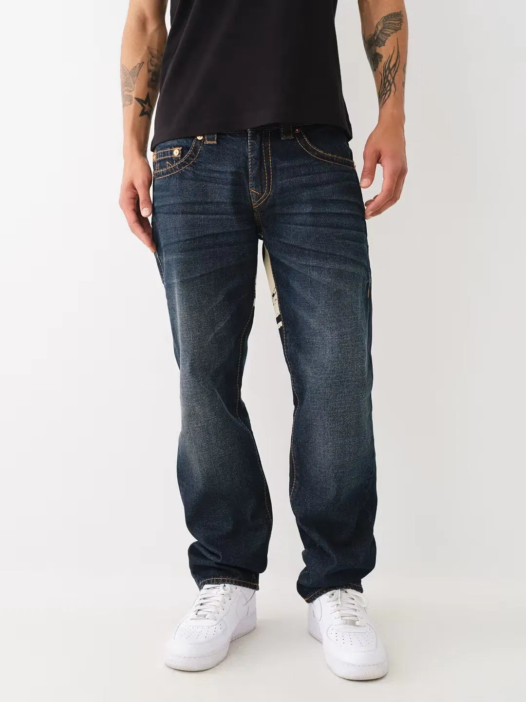 RICKY BIG T NF LG PAINTED HS - TRUE RELIGION MEXICO