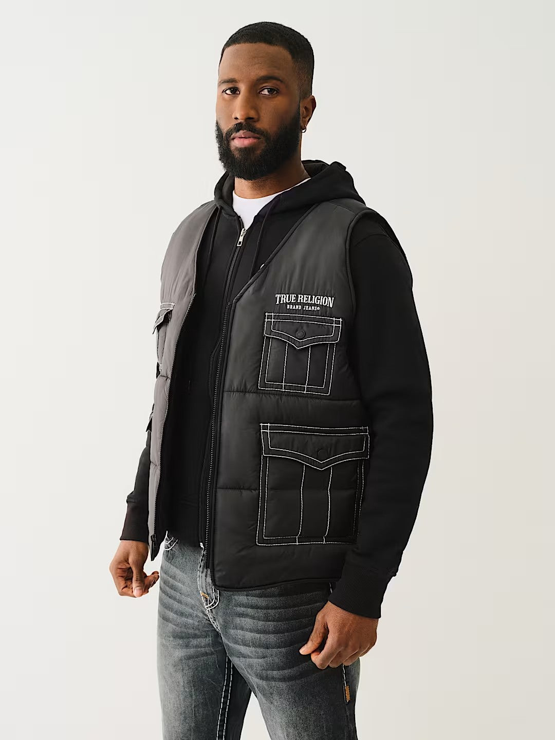 UTILITY BIG T PUFFER VEST