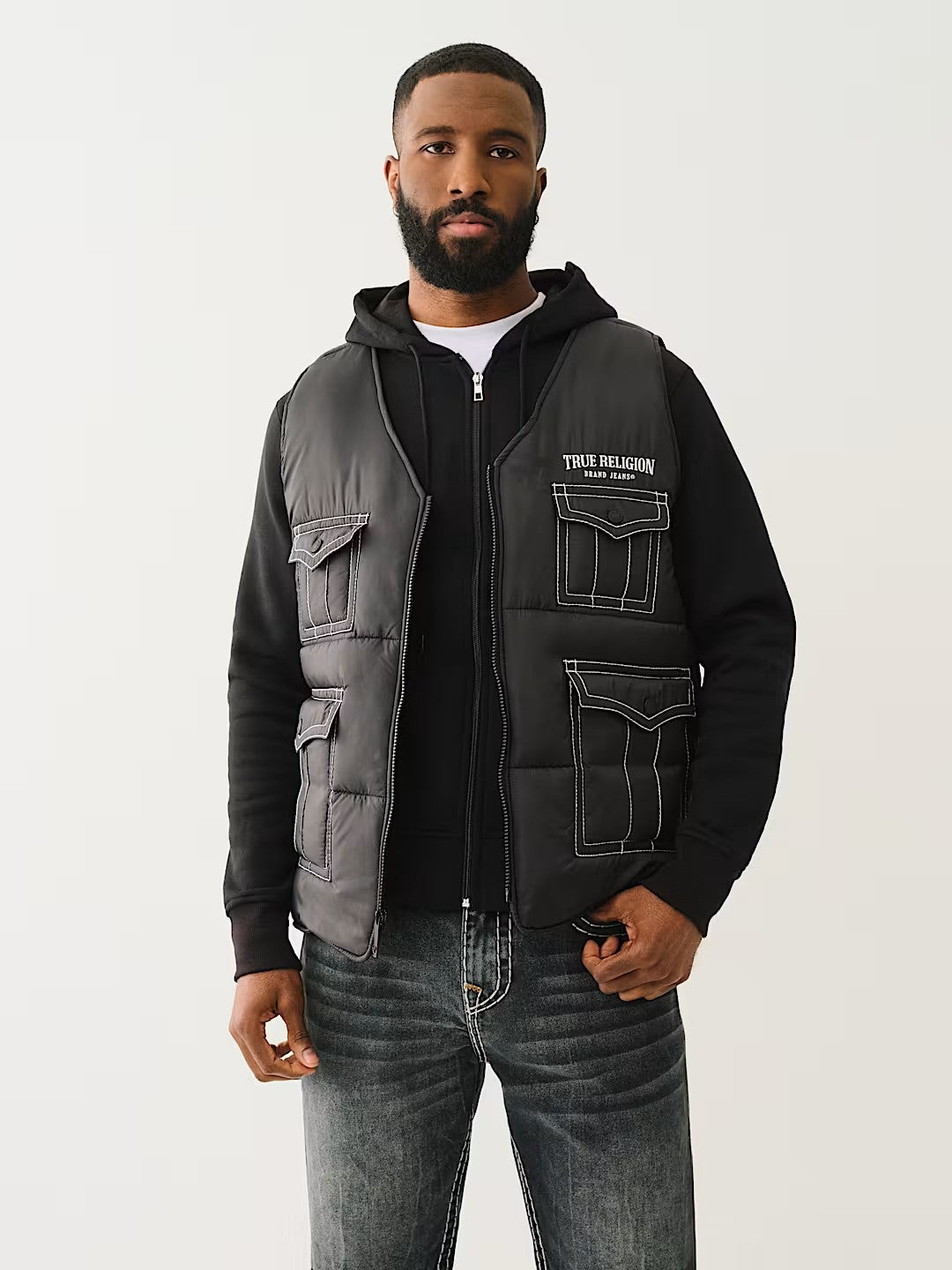 UTILITY BIG T PUFFER VEST