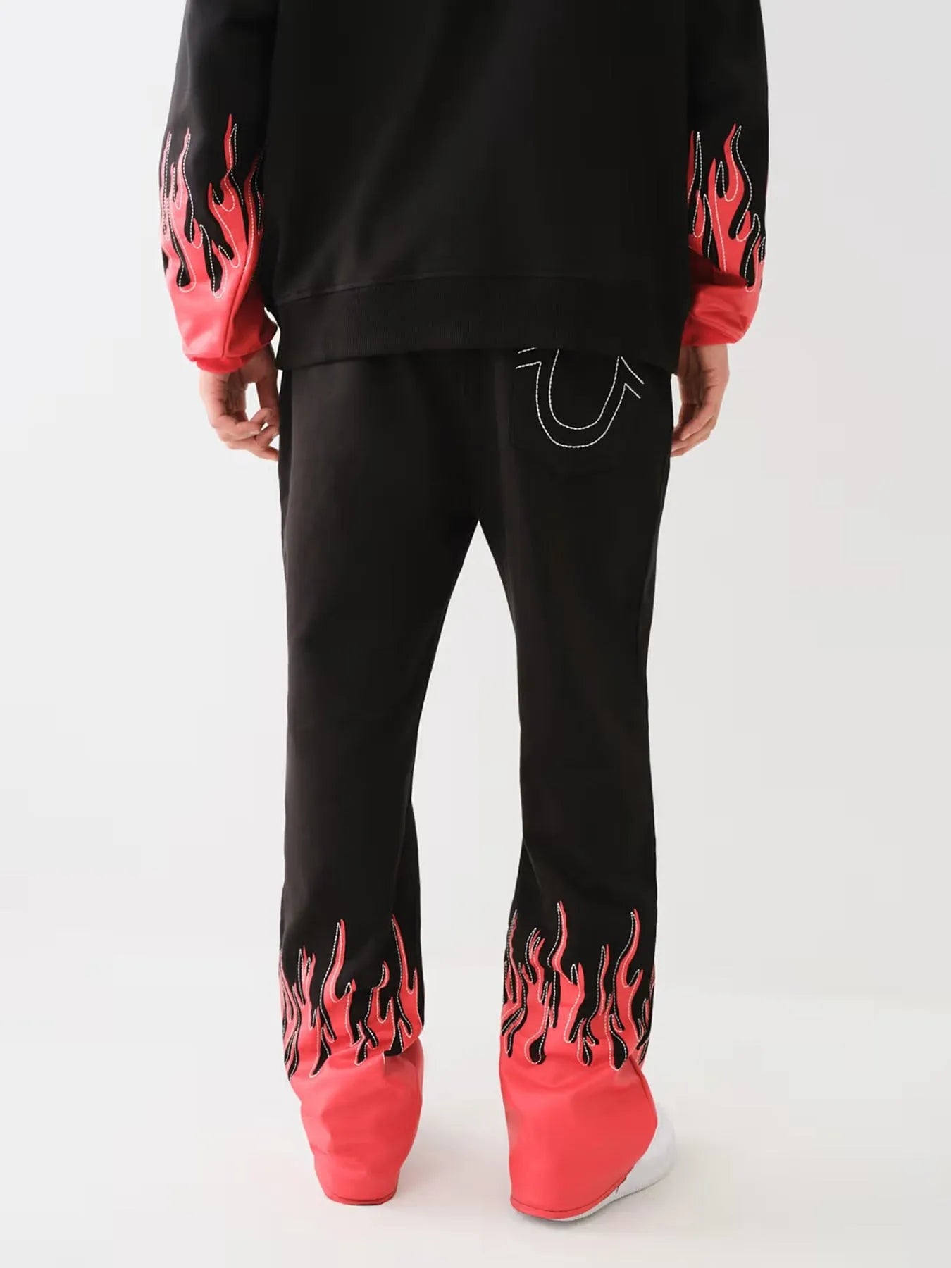STACKED MOTO FLAME SWEATPANT - TRUE RELIGION MEXICO