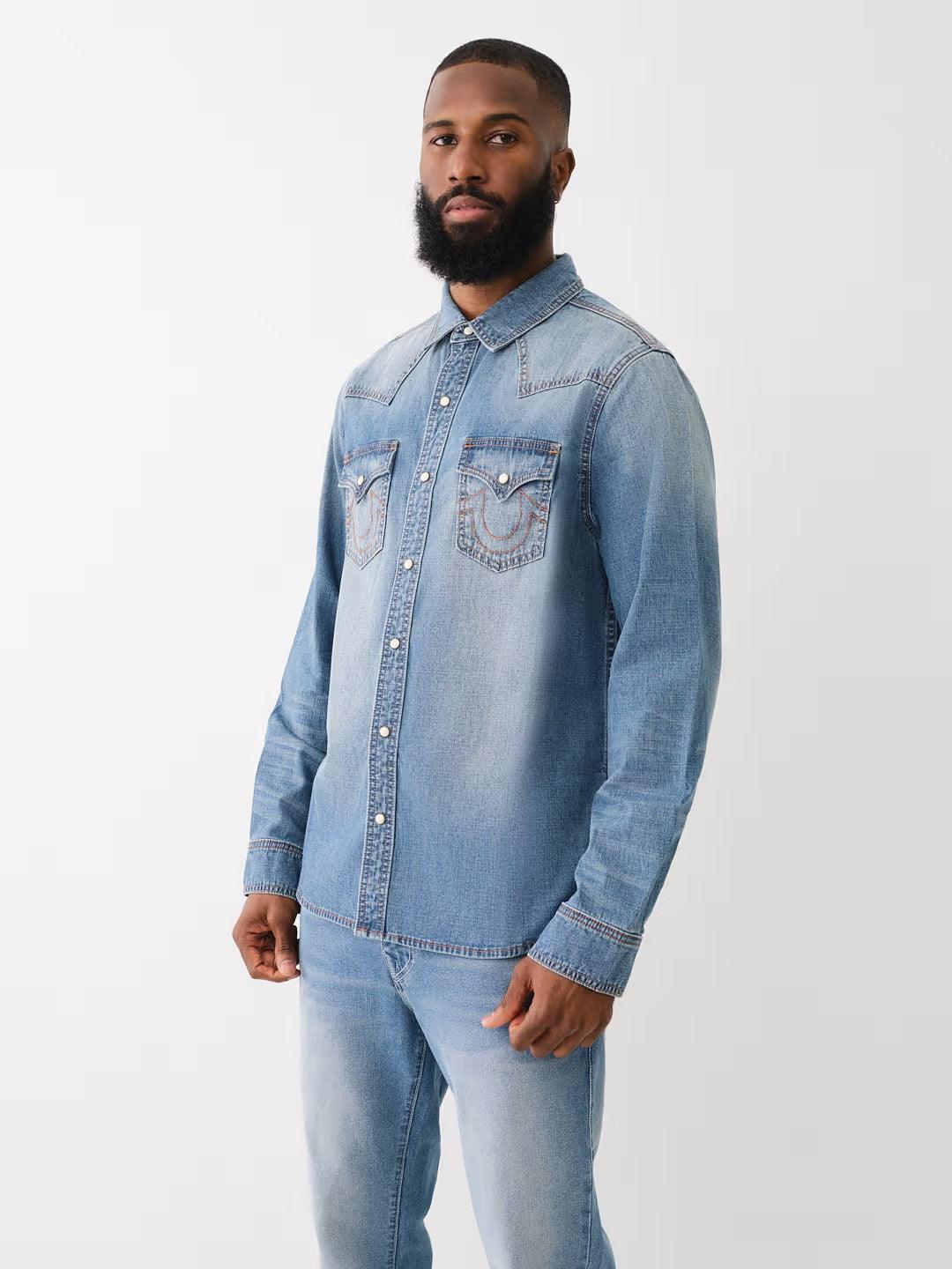 SN WESTERN DENIM SHIRT - TRUE RELIGION MEXICO