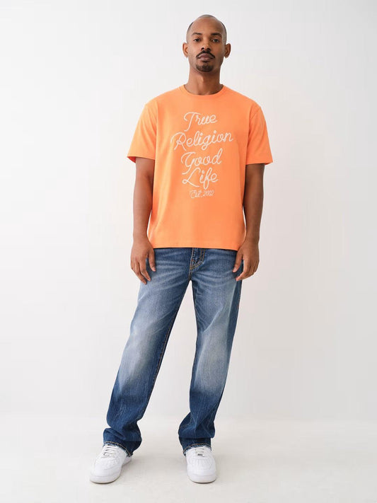 RELAXED ROPE EMBRO TEE - TRUE RELIGION MEXICO
