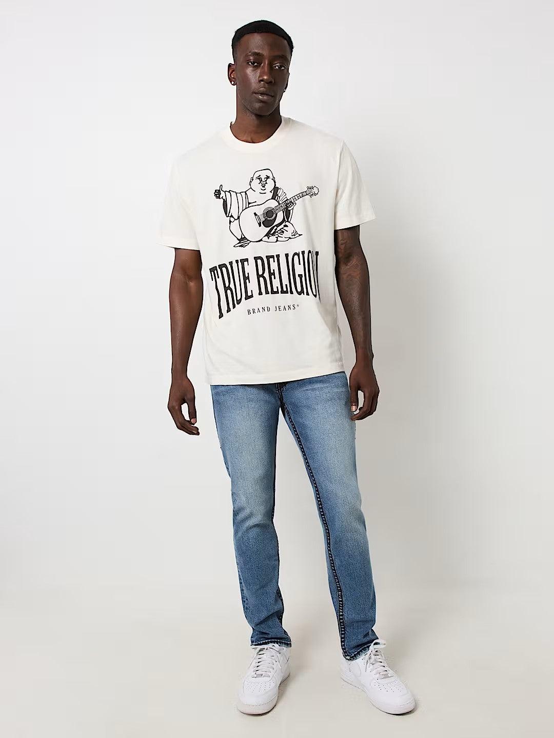 CRACKLE VINTAGE TEE - TRUE RELIGION MEXICO