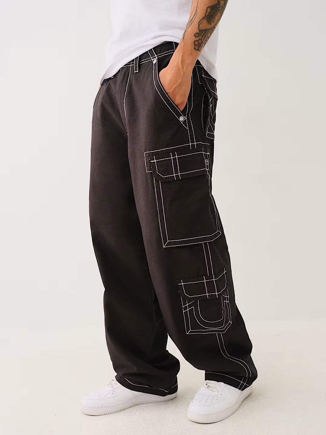 BIG T BAGGY DOUBLE POCKET CARGO PANT