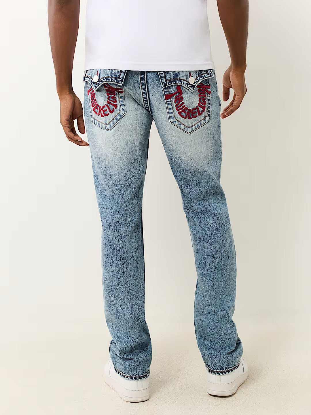 RICKY WARPED HORSESHOE STRAIGHT JEAN