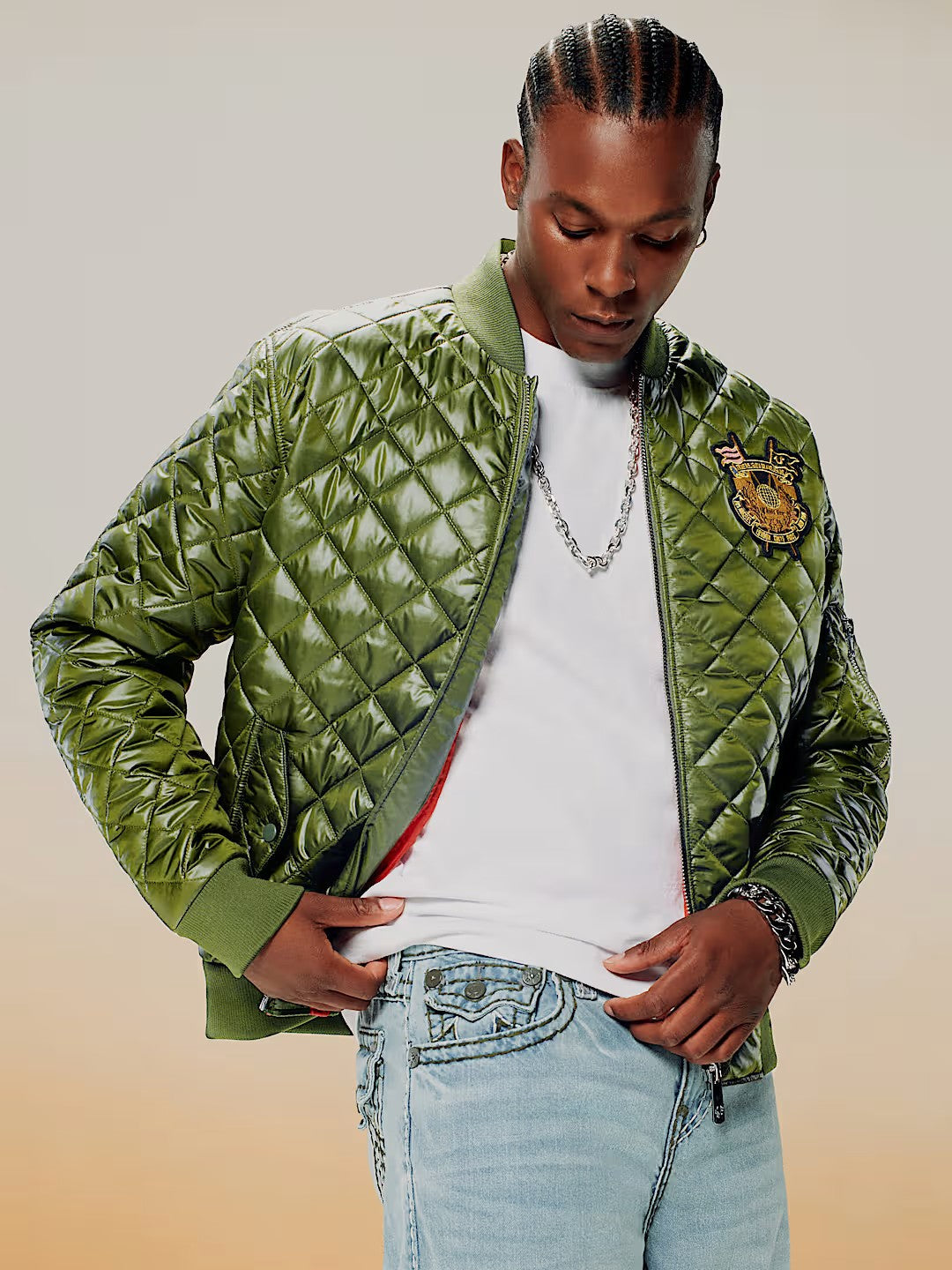 QUILTED LINER FLIGHT BOMBER