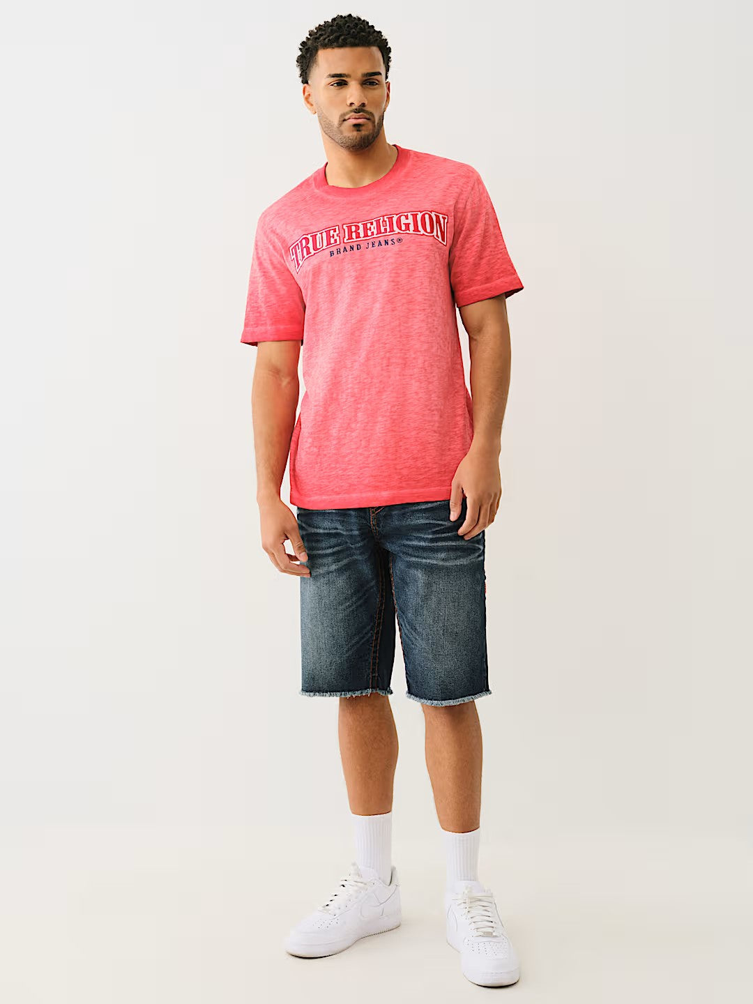 RICKY SUPER T SHORT FLP FRAY