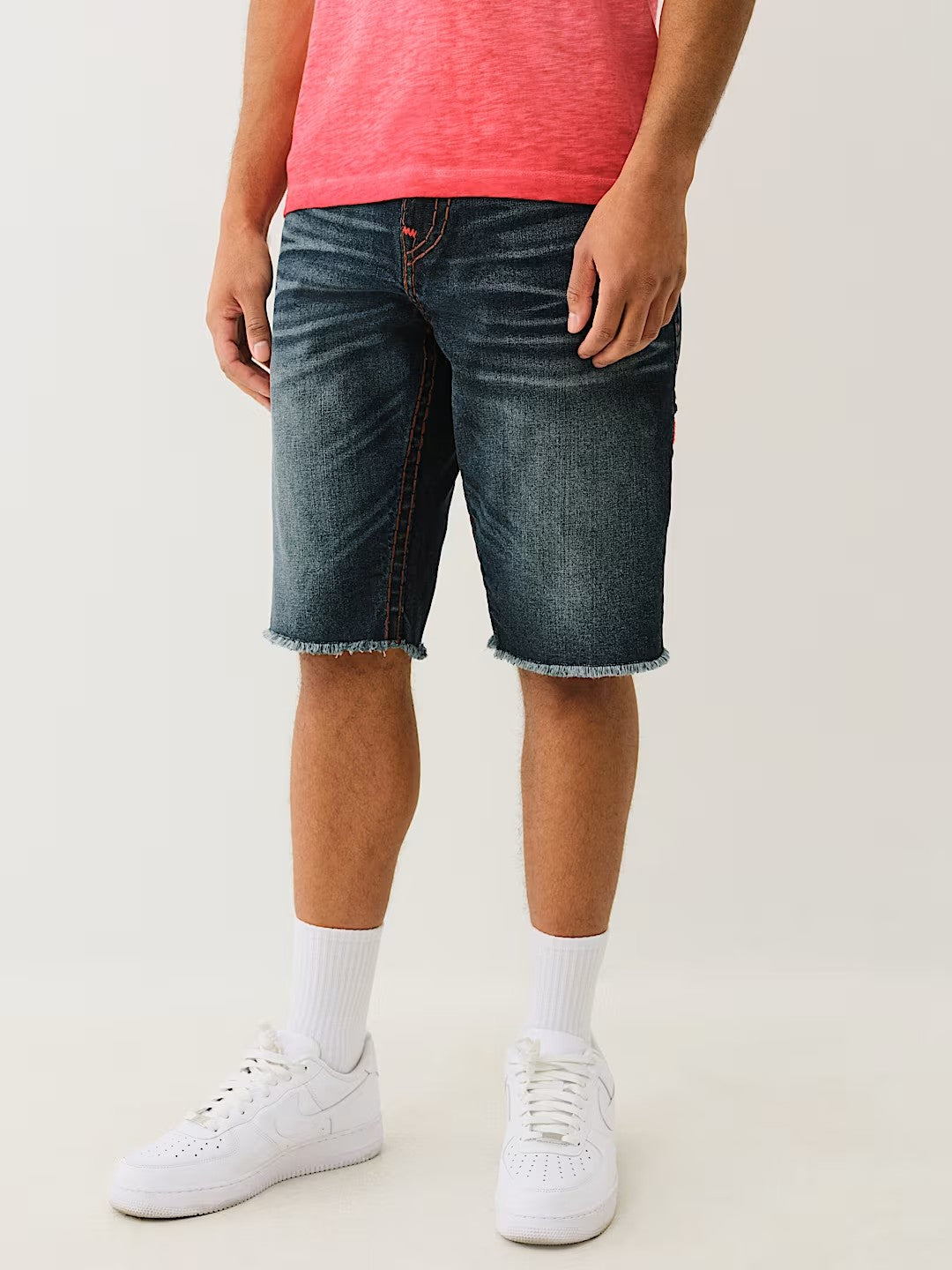 RICKY SUPER T SHORT FLP FRAY