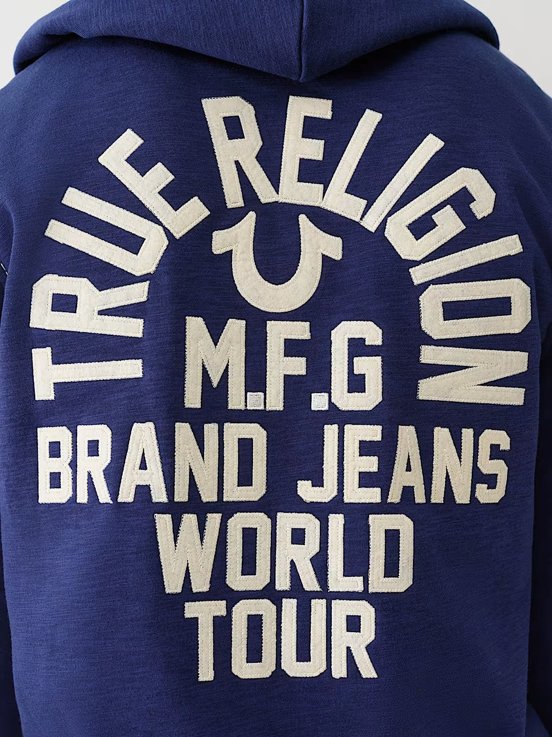 BIG T SLUB ZIP UP HOODIE