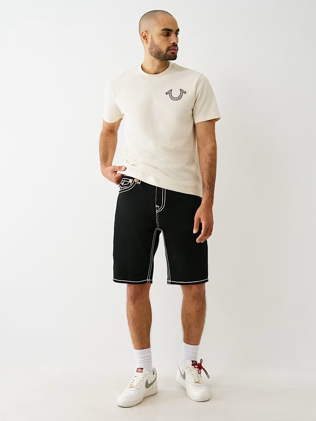BOBBY FLAP ROPE STITCH SHORT