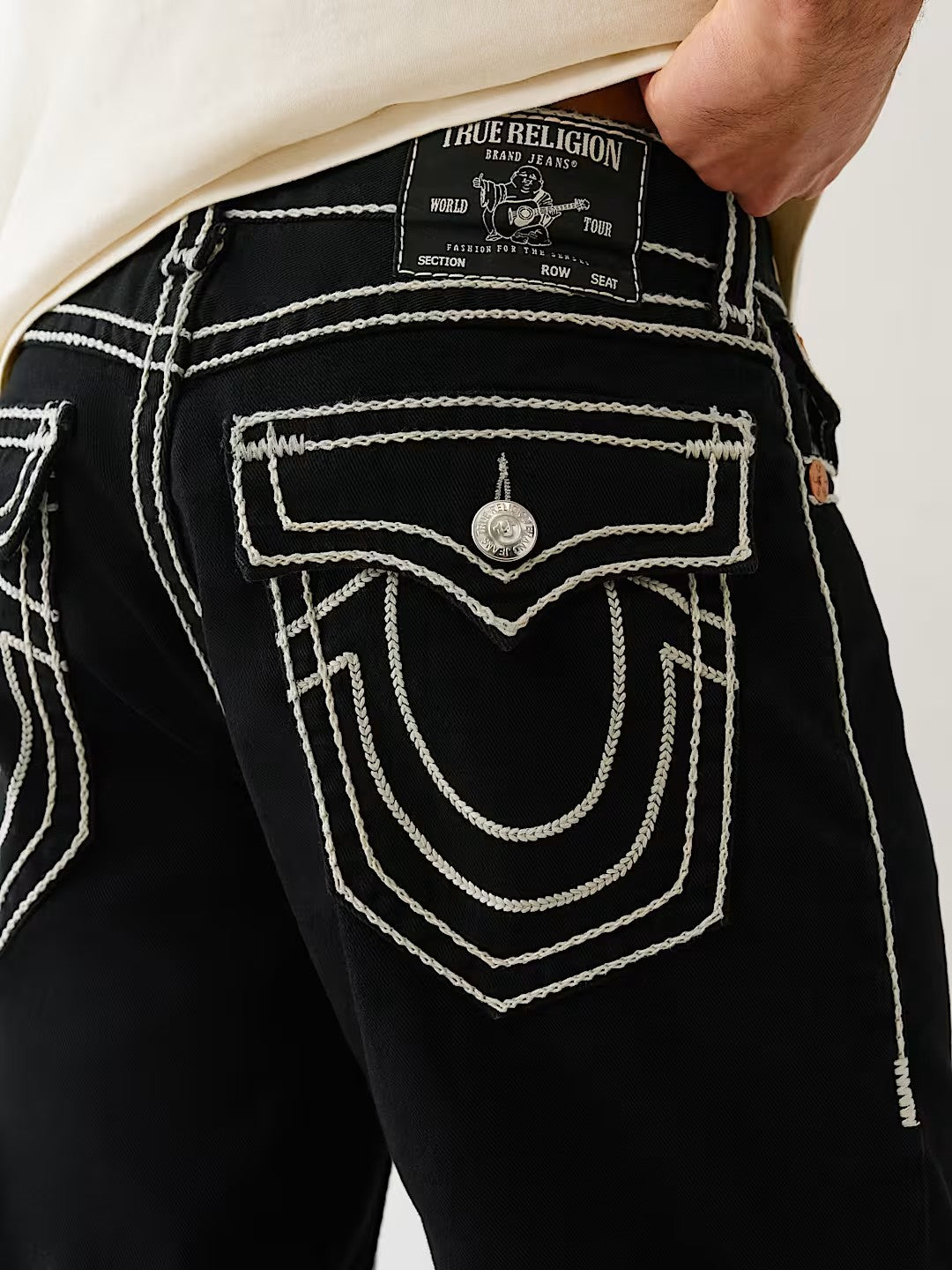 BOBBY FLAP ROPE STITCH SHORT