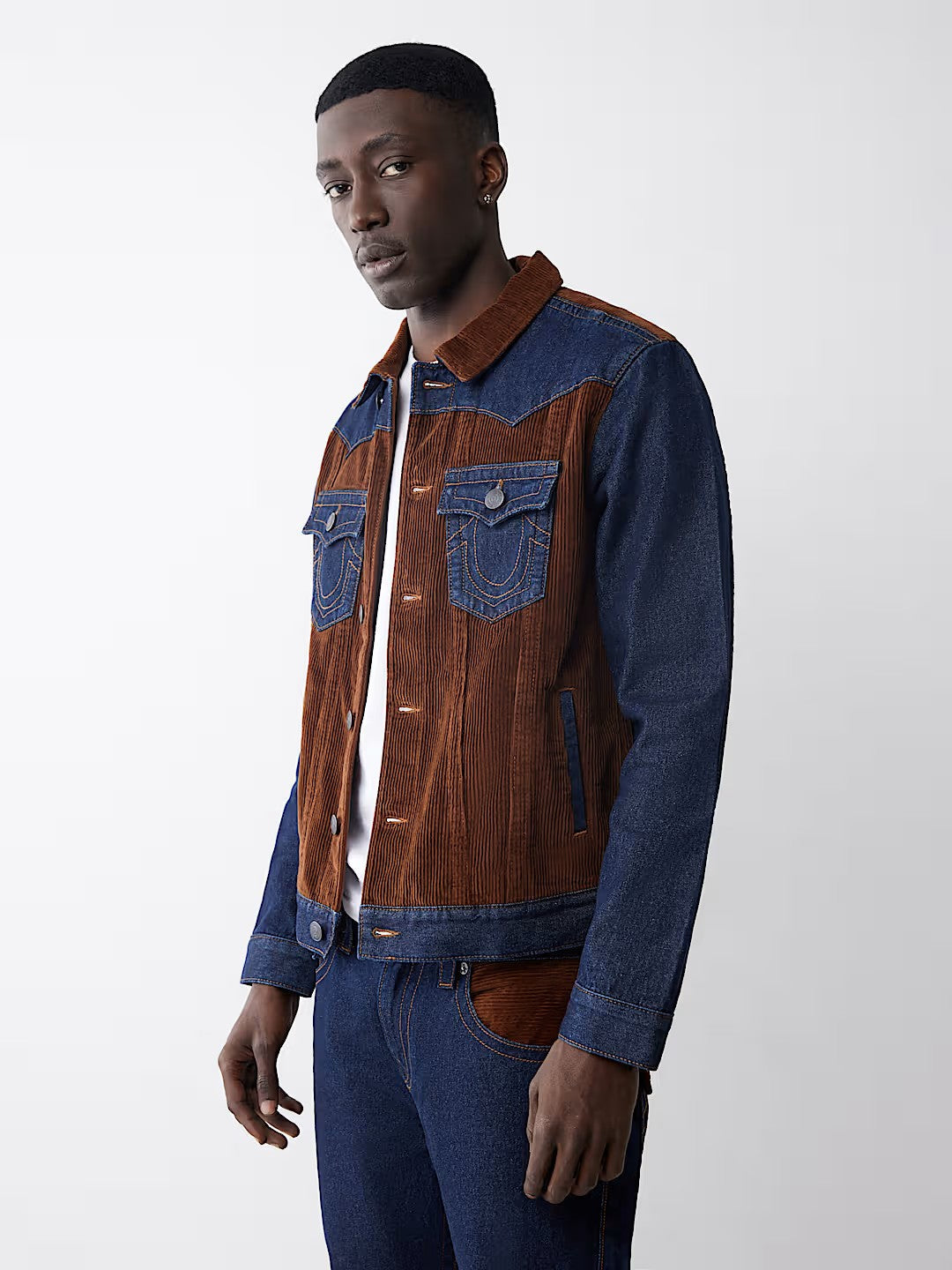 SN JIMMY JACKET CORD DENIM