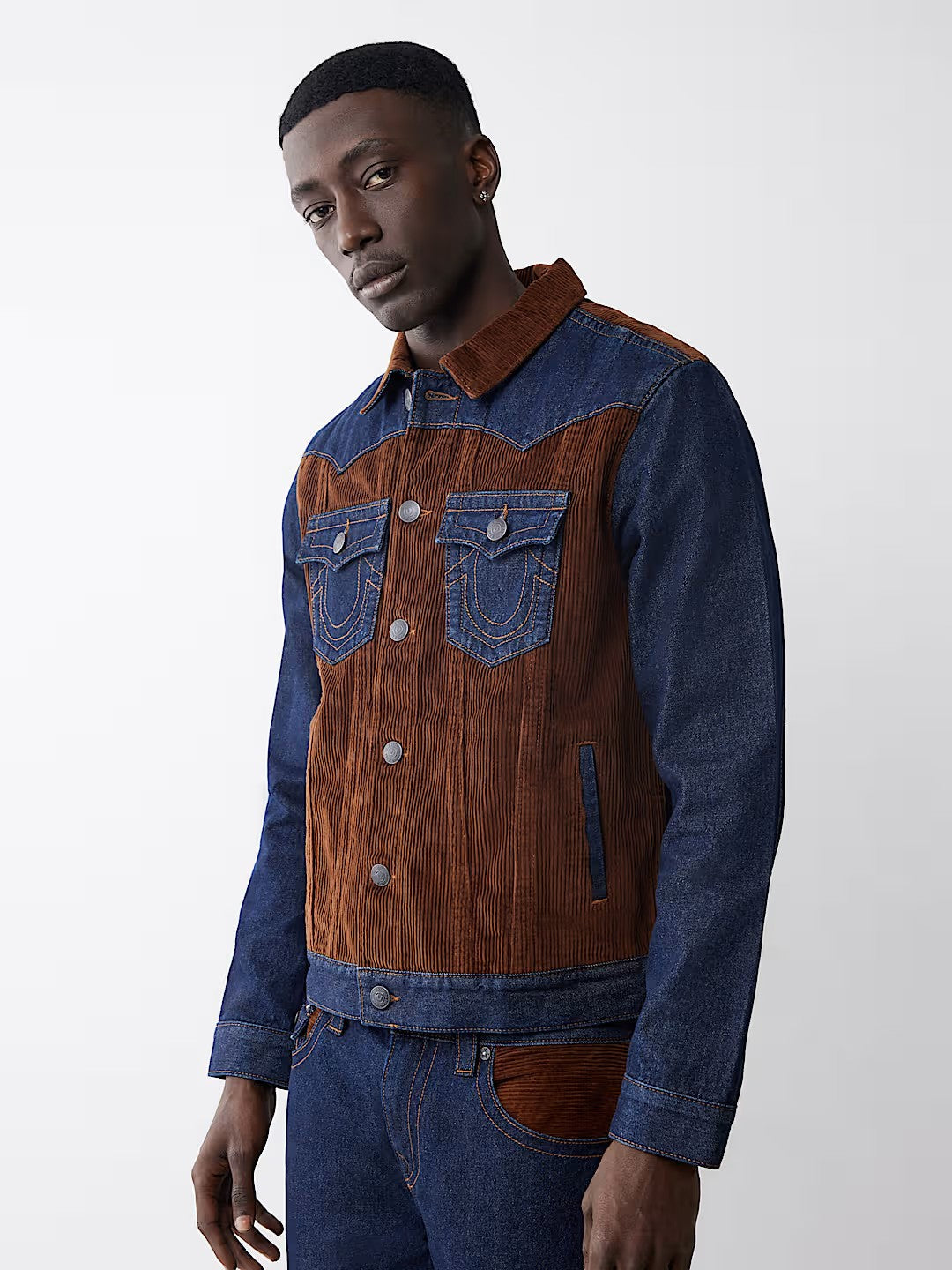 SN JIMMY JACKET CORD DENIM