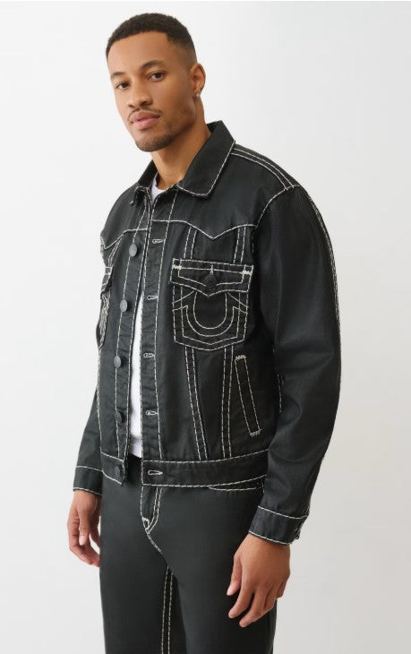 OVERSIZE SUPER T COATED JACKET