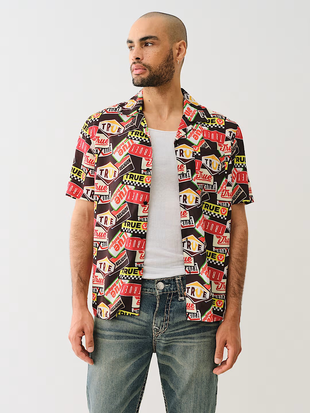 SS CAMP SHIRT ALLOVER PRINT