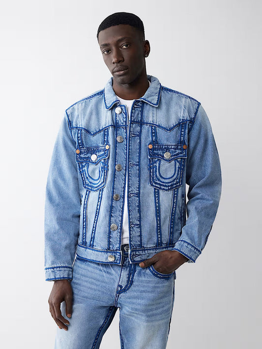 OVERSIZE ROPE STITCH JIMMY JKT